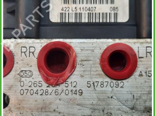 ABS pump FIAT GRANDE PUNTO (199_) 1.3 D Multijet (199.AXD11, 199.AXD1A, 199.AXD1B,... | BP13114227M43 