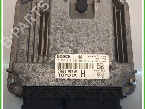 Used Engine control unit (ECU) TOYOTA YARIS (_P9_) 1.4 D-4D (NLP90_, NLP90R) (90 hp) 28056045