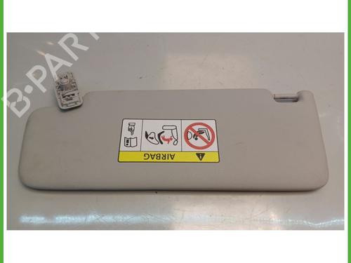 Right sun visor SKODA FABIA III Estate (NJ5) 1.0 TSI 5G0857552DB2F4