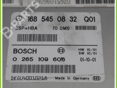 Control unit MERCEDES-BENZ A-CLASS (W168) A 140 (168.031, 168.131) | BP11368531M11 