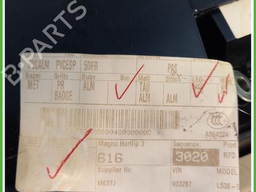 Front right panel LAND ROVER RANGE ROVER EVOQUE (L538) 2.2 D 4x4 | BP29355957C59 