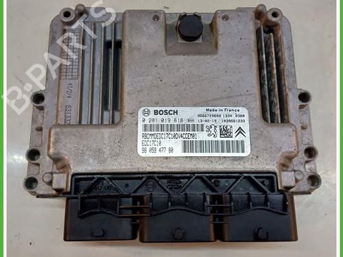 Used Engine control unit (ECU) CITROËN C3 II (SC_) 1.4 HDi 70 (SC8HZC, SC8HR0, SC8HP4) (68 hp) 16189628