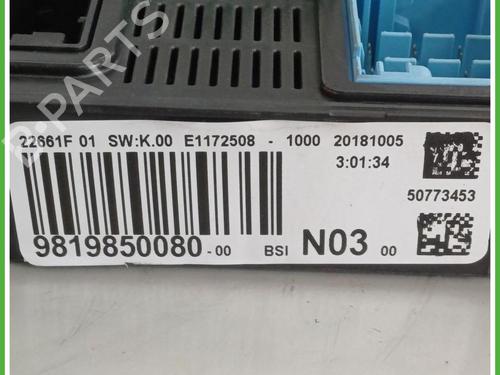 Fuse box PEUGEOT 2008 I (CU_) 1.5 BlueHDI 100 | BP40141647E1 - Image 4