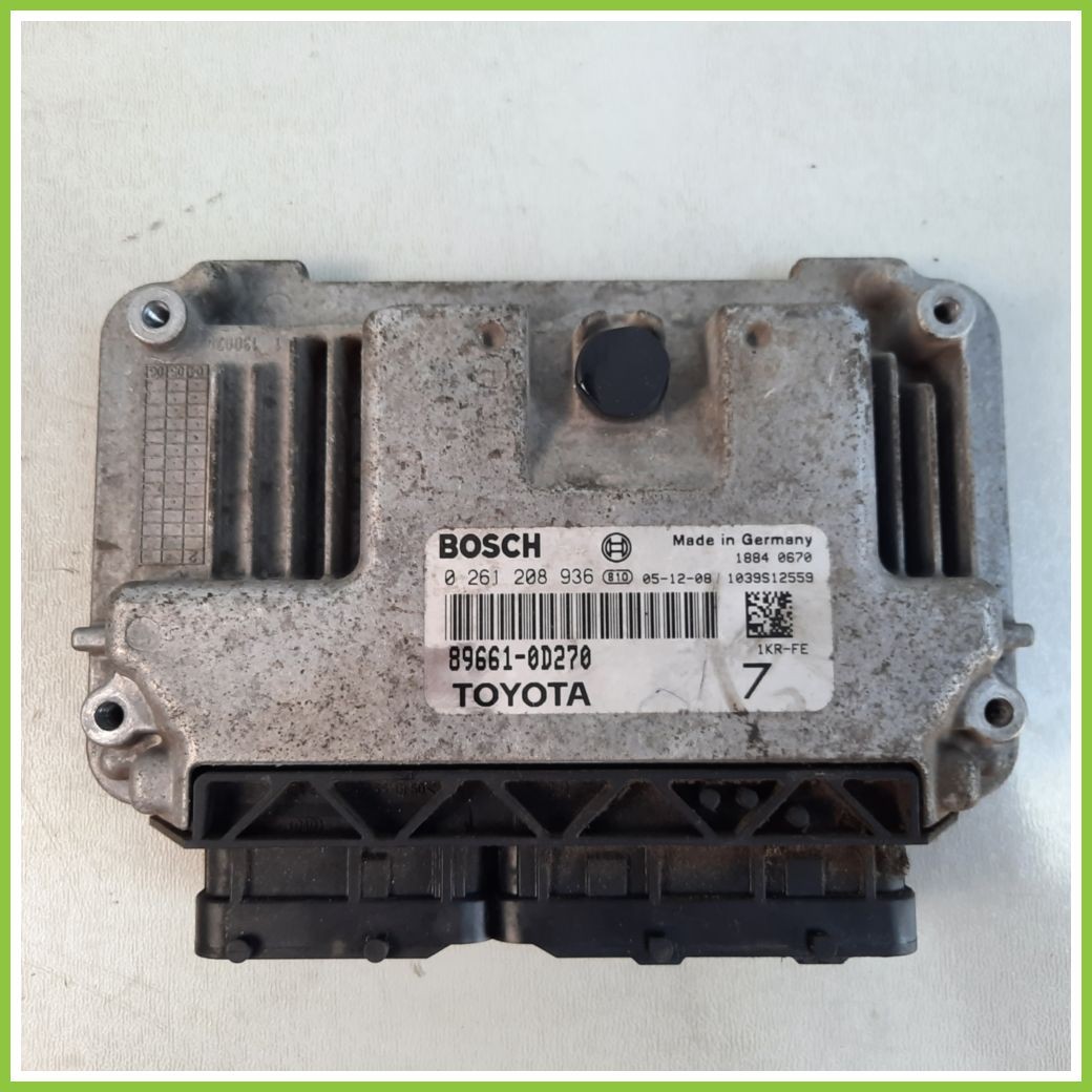 Engine control unit (ECU) TOYOTA YARIS (_P9_) 1.0 VVT-i (KSP90 ...