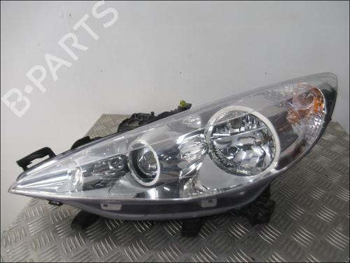 Used Left headlight PEUGEOT 207 CC (WD_) 1.6 HDi (109 hp) 29872549