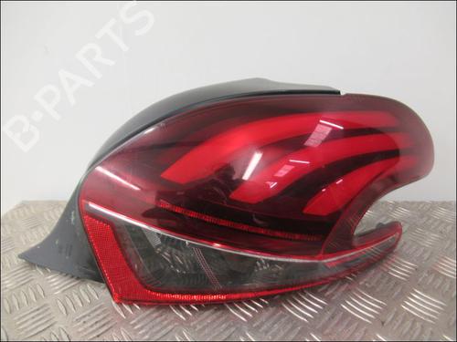 Used Right taillight PEUGEOT 208 I (CA_, CC_) 1.2 VTI 82 (82 hp) 24323291