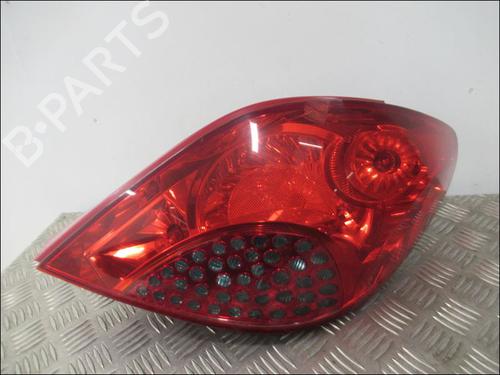 Used Right taillight PEUGEOT 207 (WA_, WC_) 1.4 HDi (68 hp) 29494028