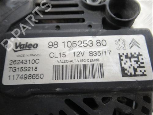Used Alternator PEUGEOT EXPERT Van (V_) 1.6 BlueHDi 95 (95 hp) 30522572