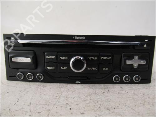 Used Radio PEUGEOT 3008 I MPV (0U_) 2.0 HDi 150 / BlueHDi 150 (150 hp) 15274527