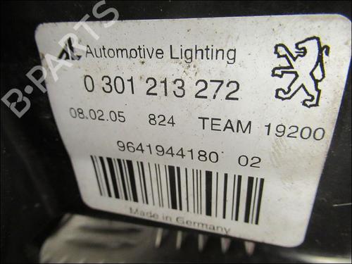 Right headlight PEUGEOT 407 (6D_) 2.0 HDi 135 (6DRHRH, 6DRHRE, 6DRHRG, 6DRHRJ) | BP17135349C29 