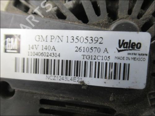 alternator-opel-corsa-d-s07-2006-2007-2008-2009-2010-2011-2012-2013-2014-2015-31302109 main image