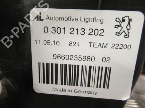 Used Right headlight PEUGEOT 407 (6D_) 1.6 HDi 110 (6D9HZC, 6D9HYC) (109 hp) 25778547