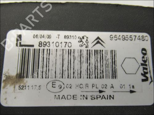 Used Left headlight CITROËN XSARA PICASSO (N68) 1.6 HDi (90 hp) 15274262