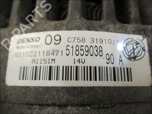 Alternator FIAT PANDA (169_) 1.2 (169AXF2A, 169AXF1A) | BP24651182M7 