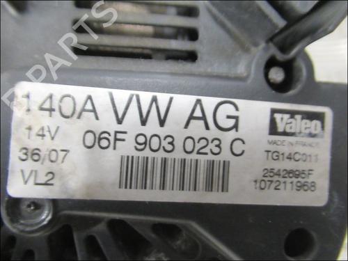 Alternator VW TOURAN (1T1, 1T2) 1.9 TDI | BP31283609M7