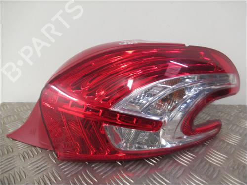 Right taillight PEUGEOT 208 I (CA_, CC_) 1.6 HDi | BP29130151C35