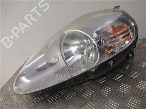 Used Left headlight FIAT PUNTO EVO (199_) 1.3 D Multijet (199AXC1A, 199BXC1A, 199AXT1A, 199BXT1A) (75 hp) 19089528