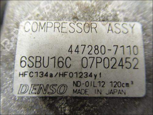 AC compressor MERCEDES-BENZ A-CLASS (W176) A 200 CDI (176.001) | BP15419927M34 
