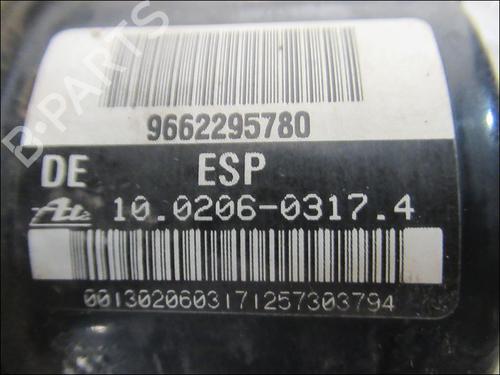 Used ABS pump CITROËN C3 I (FC_, FN_) 1.4 HDi (68 hp) 30979144