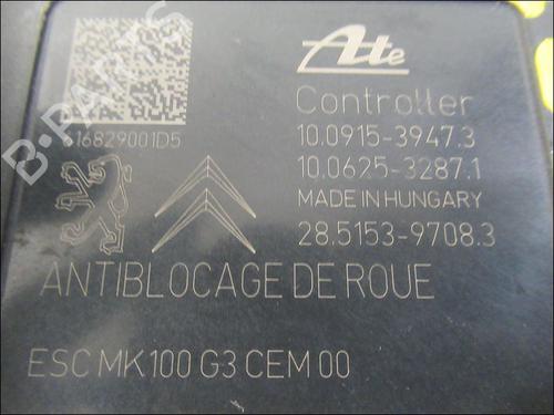 ABS pump PEUGEOT 208 I (CA_, CC_) 1.6 HDi / BlueHDi 75 | BP17134919M43