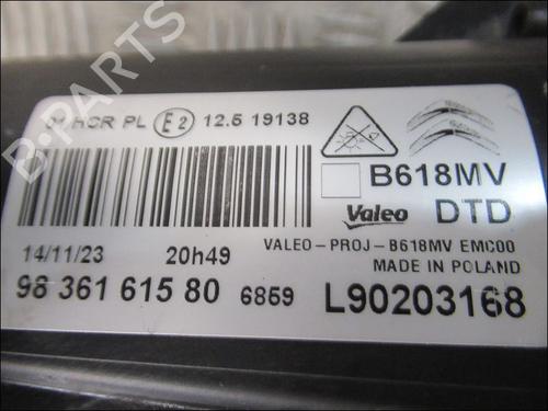 Used Right headlight CITROËN C3 III (SX) 1.5 BlueHDi 100 (SXYHYP, SXYHTU) (102 hp) 31911168