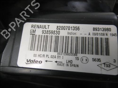 Right headlight RENAULT TRAFIC II Van (FL) 2.0 dCi 90 (FL0H) | BP24378552C29 