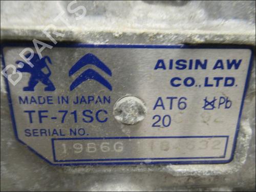 Used Gearbox CITROËN C3 III (SX) 1.2 THP 110 (SXHNPS, SXHNZT, SXHNZ6) (110 hp) 26328499