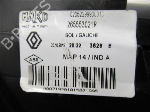 Used Left taillight RENAULT CLIO IV (BH_) 1.5 dCi 75 (75 hp) 15275519