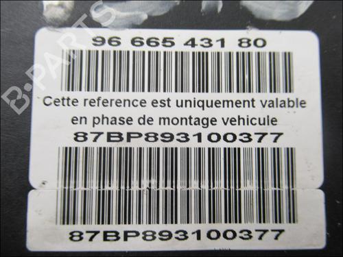 ABS pump PEUGEOT 407 (6D_) 1.6 HDi 110 (6D9HZC, 6D9HYC) | BP17134907M43 