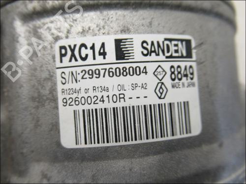 AC compressor RENAULT MEGANE IV Hatchback (B9A/M/N_) 1.5 Blue dCi 115 (B9A6) | BP17134672M34