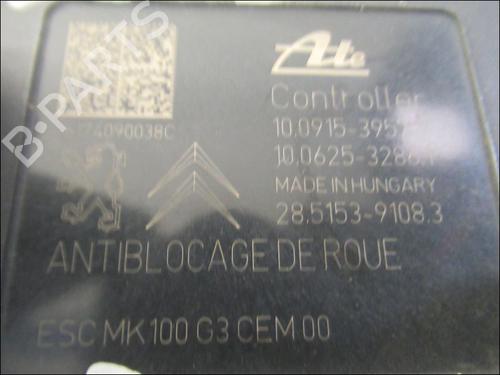 Used ABS pump DS DS 3 (SA_) 1.6 BlueHDi 100 (SABHY0, SABHYT) (99 hp) 26897620