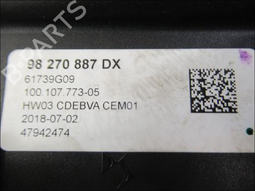 Used Gear lever PEUGEOT 508 II (FB_, FH_, F3_) 1.6 PureTech 180 (F35GFR) (181 hp) 27530661