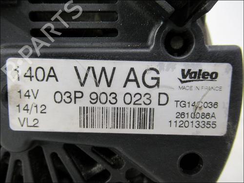 Alternator VW POLO V (6R1, 6C1) 1.2 TDI | BP15275151M7