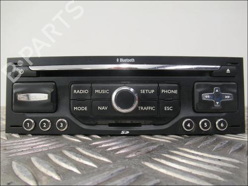 Radio PEUGEOT 3008 I MPV (0U_) 1.6 HDi | BP19528956E6 