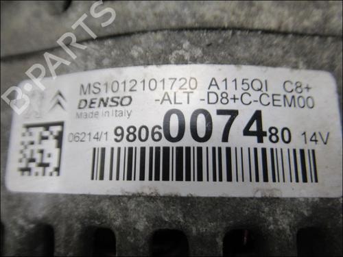Generator PEUGEOT 208 I (CA_, CC_) 1.2 VTI 82 (82 hp) 28120770