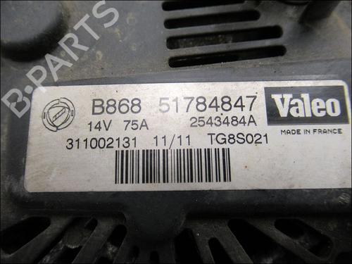 Alternator FIAT FIORINO Box Body/MPV (225_) 1.3 D Multijet (225BXD1A, 225BXB1A, 225BXB11) | BP15274929M7 