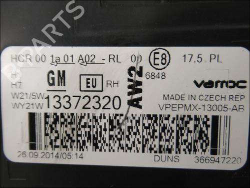 Højre forlygte OPEL MERIVA B MPV (S10) 1.4 (75) | BP24821635C29 