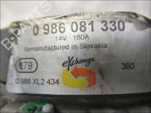 Used Alternator PEUGEOT 407 Coupe (6C_) 2.7 HDi (204 hp) 26917093