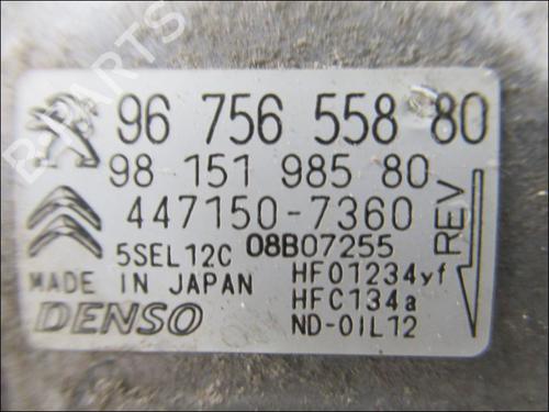 AC compressor CITROËN C3 AIRCROSS II (2R_, 2C_) 1.2 PureTech 110 (2RHNZB, 2RHNZW, 2RHNPX, 2RHNPJ) | BP31747349M34