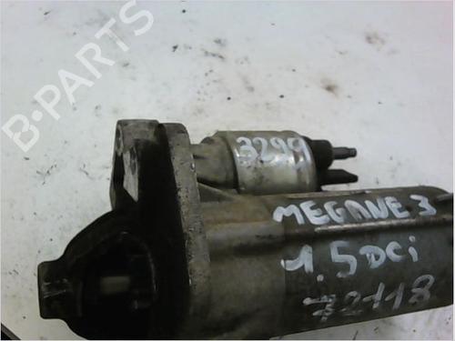 Startmotor RENAULT MEGANE III Hatchback (BZ0/1_, B3_) 1.5 dCi (106 hp) 15419905