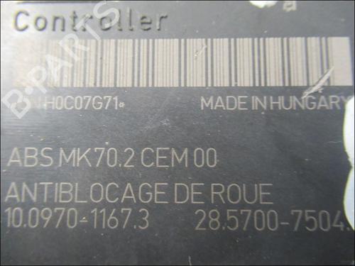 ABS pump CITROËN C3 Picasso (SH_) 1.6 HDi | BP16298628M43 