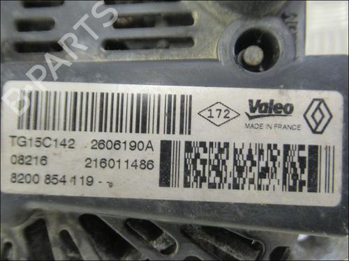 Generator RENAULT MASTER III Van (FV) 2.3 dCi 125 FWD (FV0C, FV0D, FV0G, FV0H, FV0J, FV0K) (125 hp) 28120773