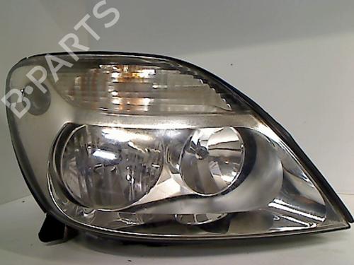 Højre forlygte RENAULT SCÉNIC I MPV (JA0/1_, FA0_) 1.9 dCi (JA05, JA1F) (102 hp) 15419507