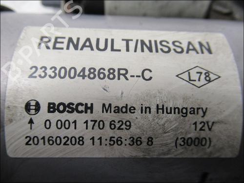 Starter RENAULT MEGANE IV Hatchback (B9A/M/N_) 1.5 dCi 110 (B9A3) | BP17134544M8