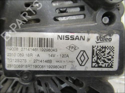Generator RENAULT CLIO IV (BH_) 1.5 dCi 75 (75 hp) 29872530