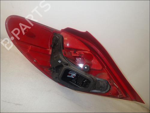 Used Right taillight PEUGEOT 207 (WA_, WC_) 1.4 HDi (68 hp) 15274972