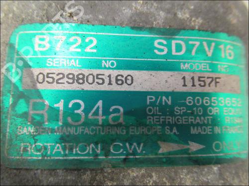 Used AC compressor ALFA ROMEO 147 (937_) 1.6 16V T.SPARK (937.AXA1A, 937.AXB1A, 937.BXB1A) (120 hp) 17134669