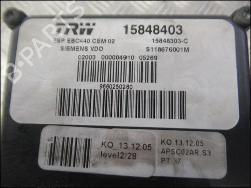 ABS pump PEUGEOT 407 Coupe (6C_) 2.7 HDi | BP26658959M43 
