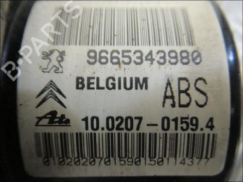 ABS pump PEUGEOT 207 (WA_, WC_) 1.6 HDi | BP24480817M43 