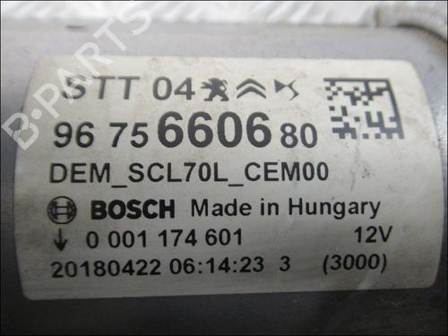 Startmotor CITROËN C3 III (SX) 1.6 BlueHDi 75 (75 hp) 30606657